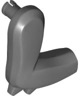 LEGO part Dinosaur Leg Small (Front) with Pin and 2 Elbow Spikes - Right 20441