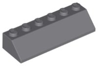 LEGO part Pente 45 2 x 6 23949