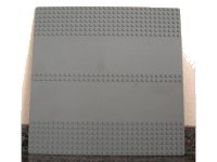 LEGO onderdeel Basisplaat, Weg 32 x 32 7-Studs Recht met Dubbele Oprit 30225c01