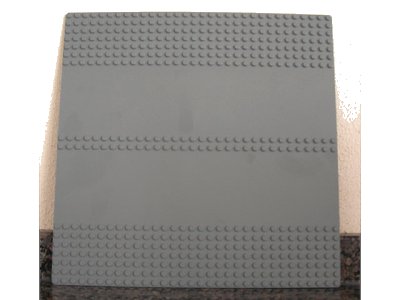 LEGO onderdeel Basisplaat, Weg 32 x 32 7-Studs Recht met Dubbele Oprit (30225c01)