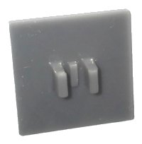 LEGO onderdeel Verkeersbord 2 x 2 Vierkant met Clip 30258