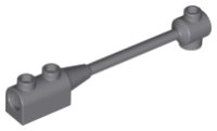 LEGO part Barre 1 x 8 avec Steen 1 x 2 Sommet Courbe Extrémité (Support d'Axe à Intérieur Petite Extrémité) 30359b