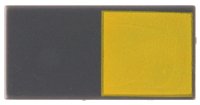 LEGO part Baldosa 1 x 2 con Patrón de Cuadrado Amarillo 3069pb0957
