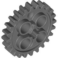 LEGO part Technic, Gear 24 Tooth with 1 Axle Hole 3648