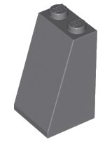 LEGO part Slope 75 2 x 2 x 3 - Solid Studs 3684c