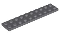 LEGO part Plate 2 x 10 (3832)