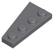 LEGO part Wedge, Plate 4 x 2 Right 41769
