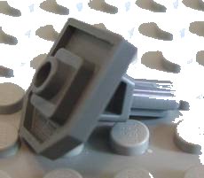 LEGO part Large Figure Shield Holder with Axle (47474)