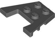 LEGO part Wedge, Plate 3 x 4 with Stud Notches 48183