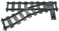 LEGO part Train, Track Plastic (RC Trains) Switch Point Left 53407