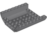 LEGO part Slope, Curved 8 x 8 x 2 Inverted Double 54091