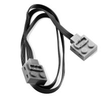 LEGO part Electric, Power Functions Extension with one Light Bluish Gray End (length 50cm) 58118