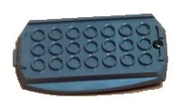 LEGO part Electric Power Functions 9V Remote Control Battery Compartment Cover 58135