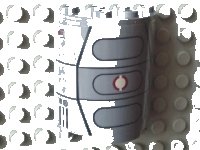 LEGO part Cylinder Half 2 x 4 x 4 with SW Escape Pod Pattern (Sticker) - Set 8039 6259pb013