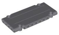 LEGO part Technic, Panel Plate 5 x 11 x 1 64782