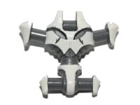 LEGO onderdeel Torso Mechanical, General Grievous White Pattern 87566pb02