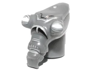 LEGO onderdeel Minifigure, Head, Modified SW Geonosian with Gray Eyes Pattern (92751pb02)