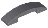 LEGO part Slope, Curved 4 x 1 x 2/3 Double 93273