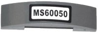 LEGO onderdeel Slope, Curved 4 x 1 x 2/3 Double with 'MS60050' Pattern (Sticker) - Set 60050 93273pb036