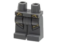 LEGO part Hips and Legs with Long Angled Coattails Pattern (Loki) 970c00pb0172