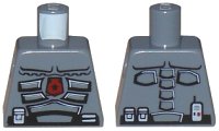 LEGO part Torso Space Police 3 Officer Pattern 973pb0575