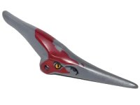 LEGO onderdeel Dinosaur Head Pteranodon with Eyes and Dark Red Marks Around Eyes and Head Pattern 98086pb03