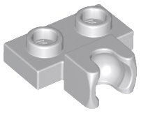 LEGO part Plate, Modified 1 x 2 with Small Tow Ball Socket on Side (14704)
