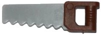 LEGO onderdeel Minifigure, Utensil Tool Saw with Reddish Brown Handle Pattern 18983pb01