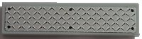 LEGO part Carreau 1 x 4 avec Motif Plaque de Roulement Argentée et 6 Rivets (Autocollant) - Ensembles 3179 / 7636 / 7642 / 7942 / 7944 / 8191 2431pb0075