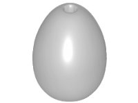 LEGO part Egg with Small Pin Hole 24946