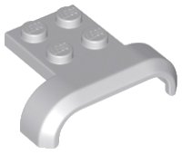 LEGO part Vehicle, Kotflügel 4 x 3 x 1 with Arch Curved 28326