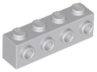 LEGO part Steen, Modifié 1 x 4 avec Tenons sur le Côté 30414