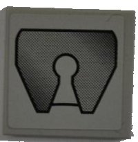 LEGO part Tile 2 x 2 with Truck Fifth-Wheel Coupling Pattern (Sticker) - Set 8199 3068pb0441