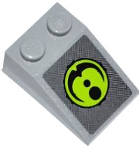 LEGO part Schräge 33 3 x 2 con Insegna Aliena Motivo (Adesivo) - Set 7052 3298pb048