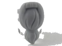 LEGO onderdeel Minifigure Beard, Long Tied 37696