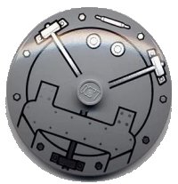 LEGO onderdeel Dish 4 x 4 Inverted (Radar) with Solid Stud with Vault Door Pattern 3960pb009
