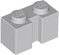 LEGO part Brick, Modified 1 x 2 with Channel 4216
