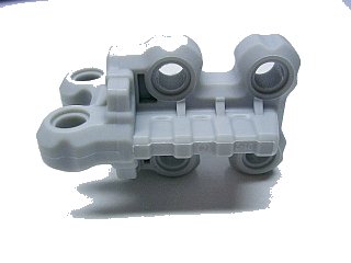 LEGO onderdeel Technic, Spike Connector Flexible with Six Holes Perpendicular (49830)