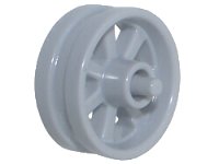 LEGO part Wheel 15mm D. x 6mm City Motorcycle 50862