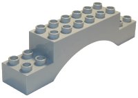 LEGO part Duplo, Brick 2 x 10 x 2 Arch 51704