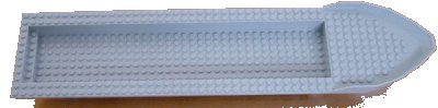 LEGO part Boat, Hull Unitary 51 x 12 x 6, Top (54101)