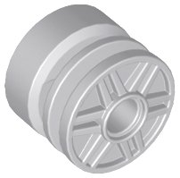 LEGO part Wheel 18mm D. x 14mm with Pin Hole, Fake Bolts and Shallow Spokes (55981)
