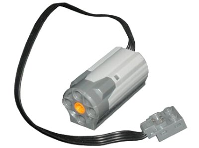 LEGO onderdeel Electric, Motor 9V Power Functions M with Dark Bluish Gray Bottom (58120c01)