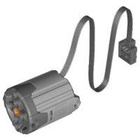 LEGO onderdeel Electric, Motor 9V Power Functions XL with Dark Bluish Gray Bottom (58121c01)
