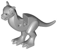 LEGO part Tauntaun Body with Legs and Eyes Pattern 64800pb01c01