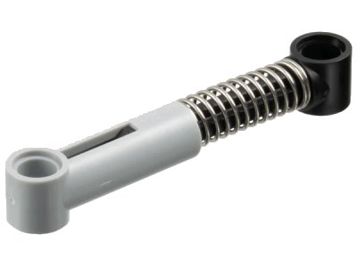 LEGO onderdeel Technic, Shock Absorber 6.5L - Soft Spring, Tight Coils (731c08)