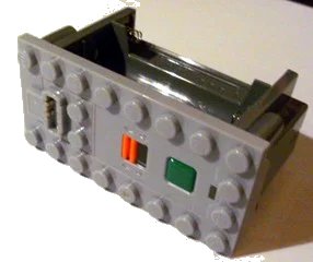 LEGO onderdeel Electric 9V Battery Box Power Functions (Non-Rechargeable) - Top Part (87513)