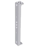 LEGO part Support 2 x 2 x 13 with 5 Pin Holes 91176