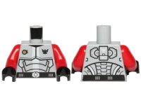 LEGO part Torso Galaxy Squad Armor with Number 30 on Back Pattern / Red Arms / Black Hands 973pb1270c04