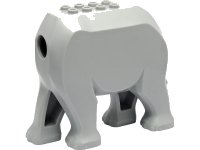 LEGO part Elephant Type 2 Body with Fixed Legs bb1186c01